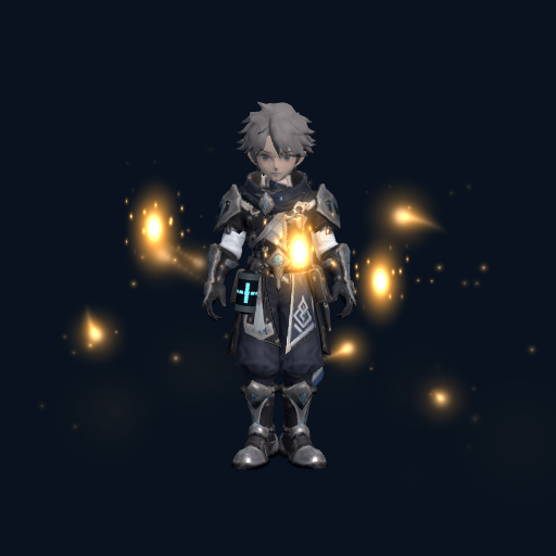 ตัวอย่างเศษละออง Nexus สีทอง